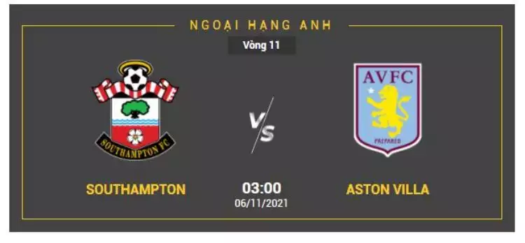 southampton vs aston villa